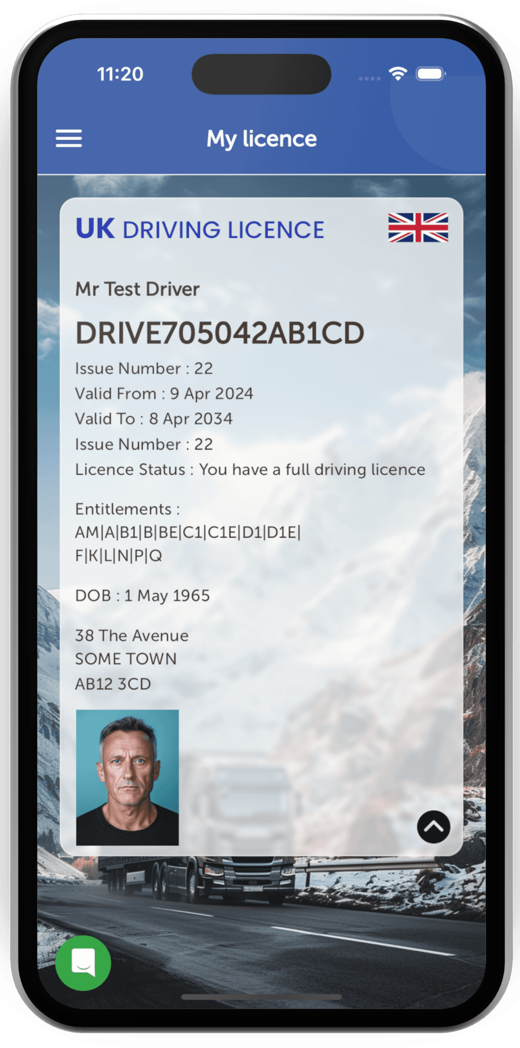 Driver Codes screenshot 1