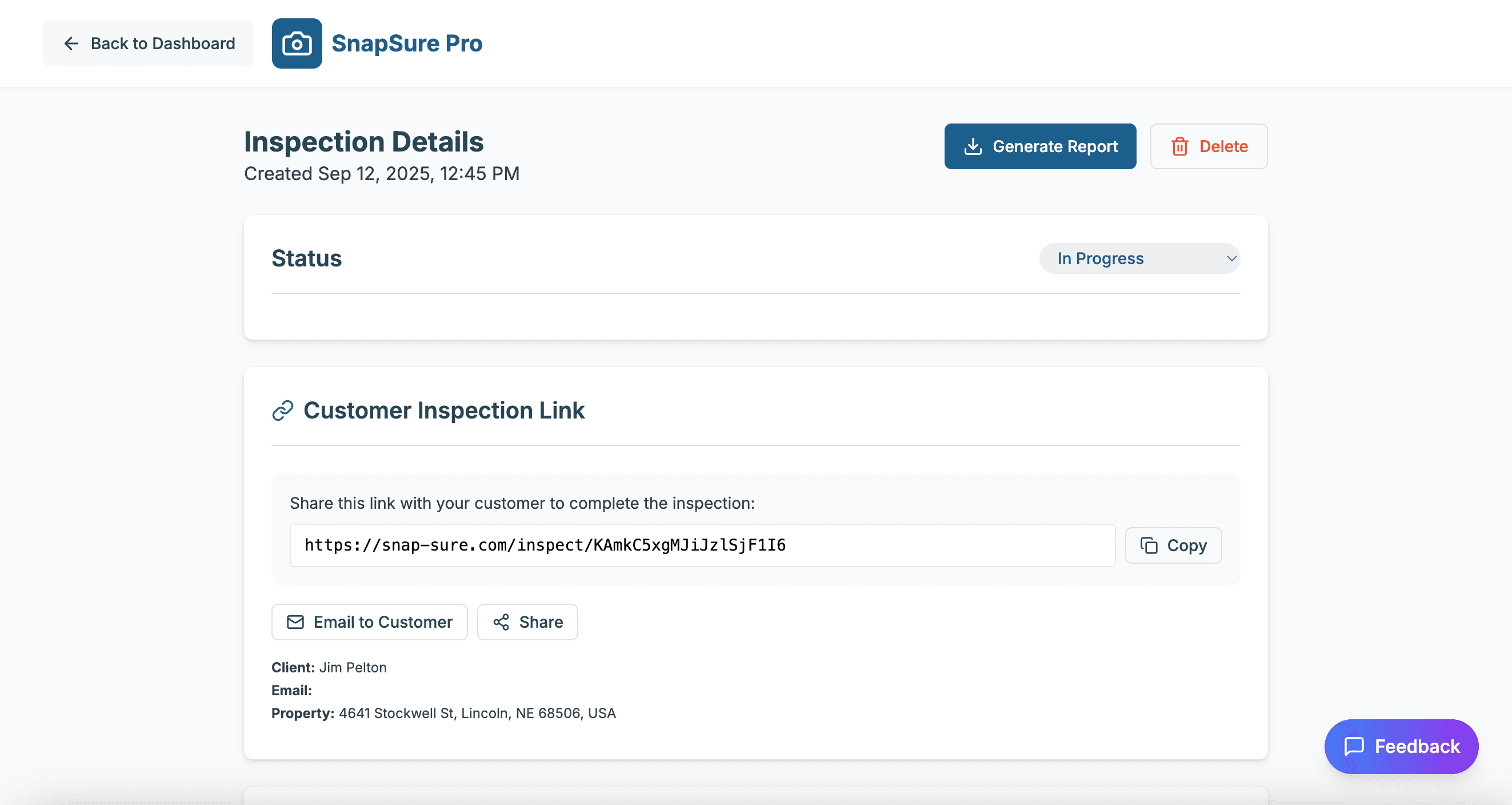 SnapSure screenshot 1