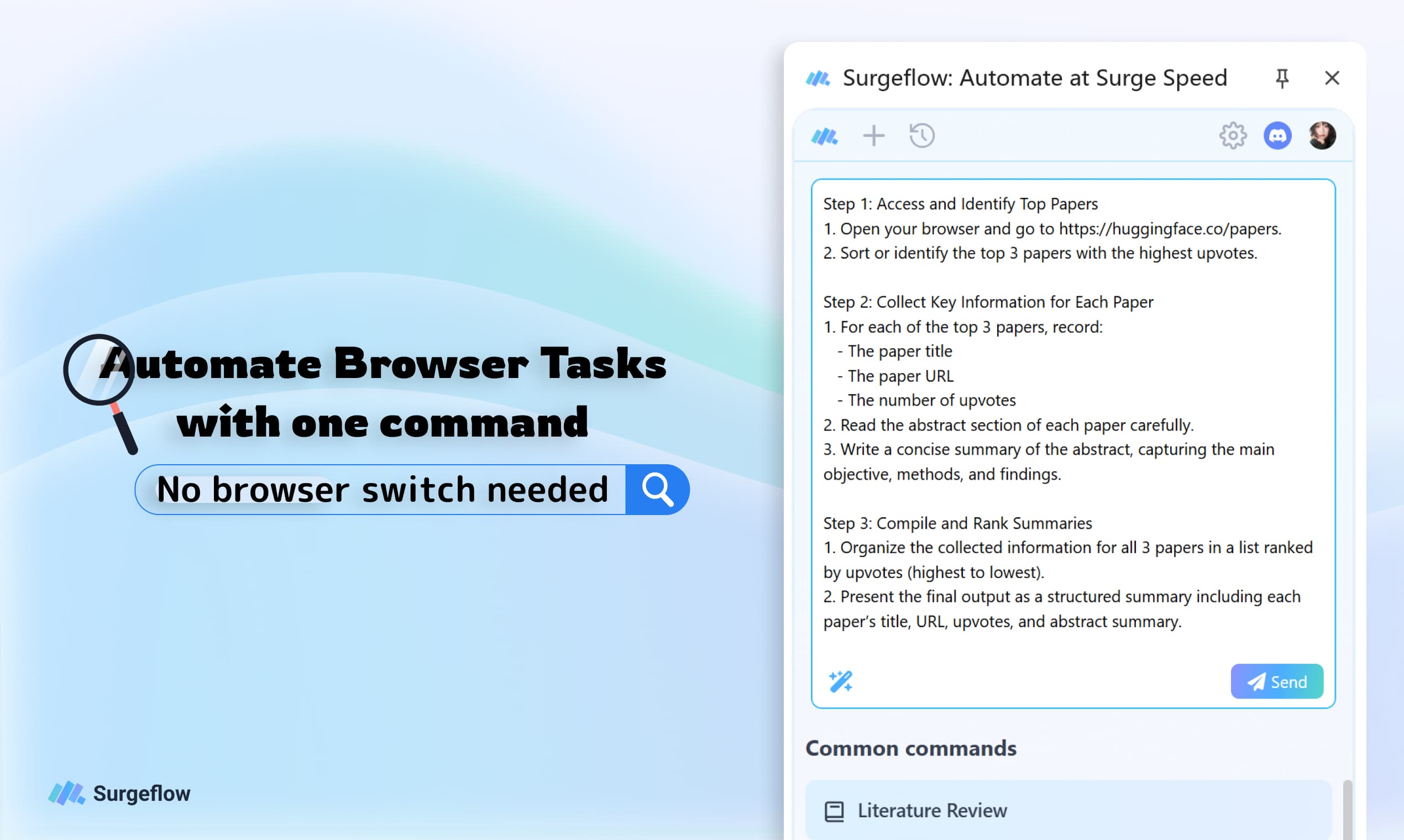 Surgeflow screenshot 1