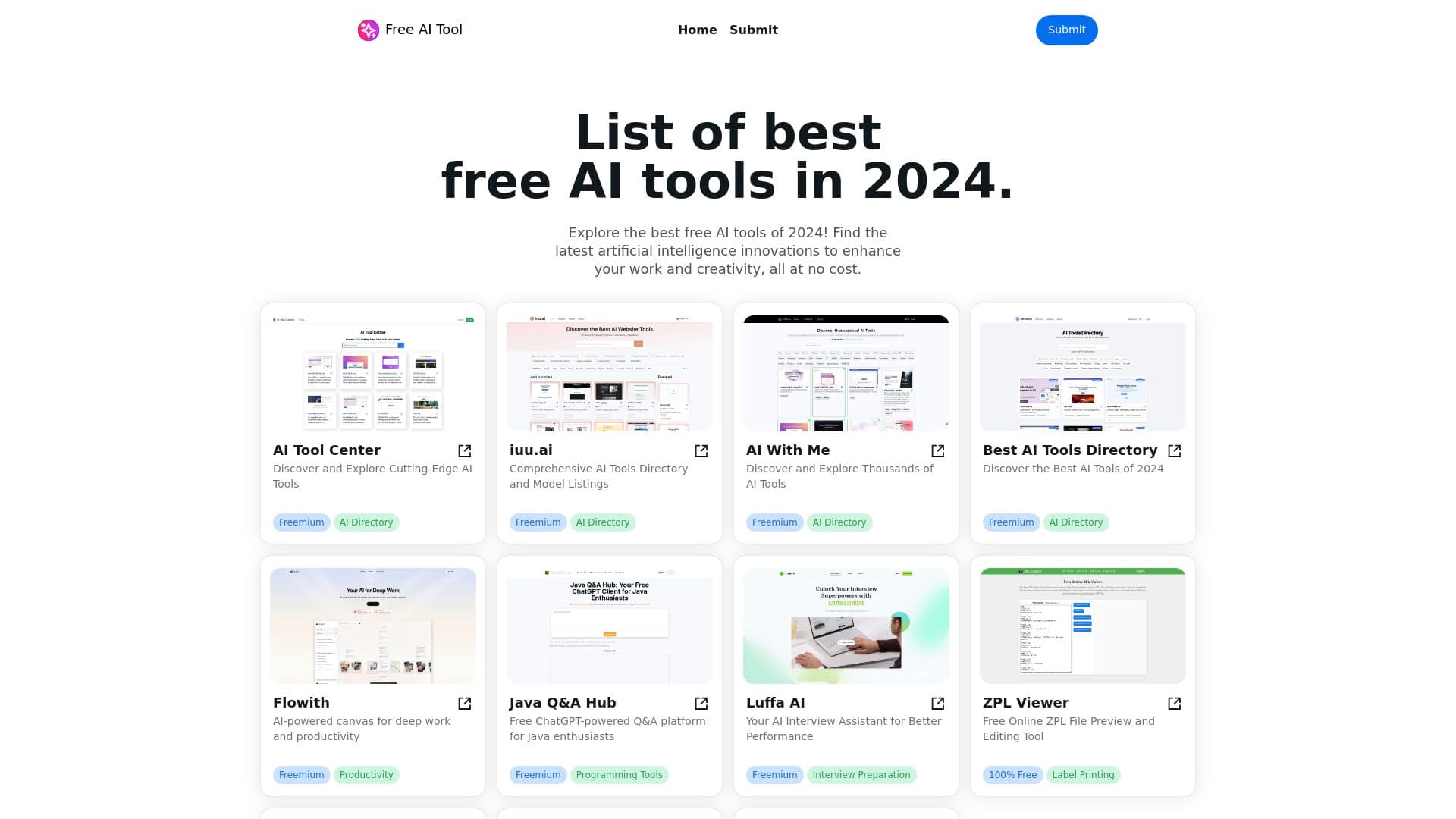 Free AI Tool screenshot 1
