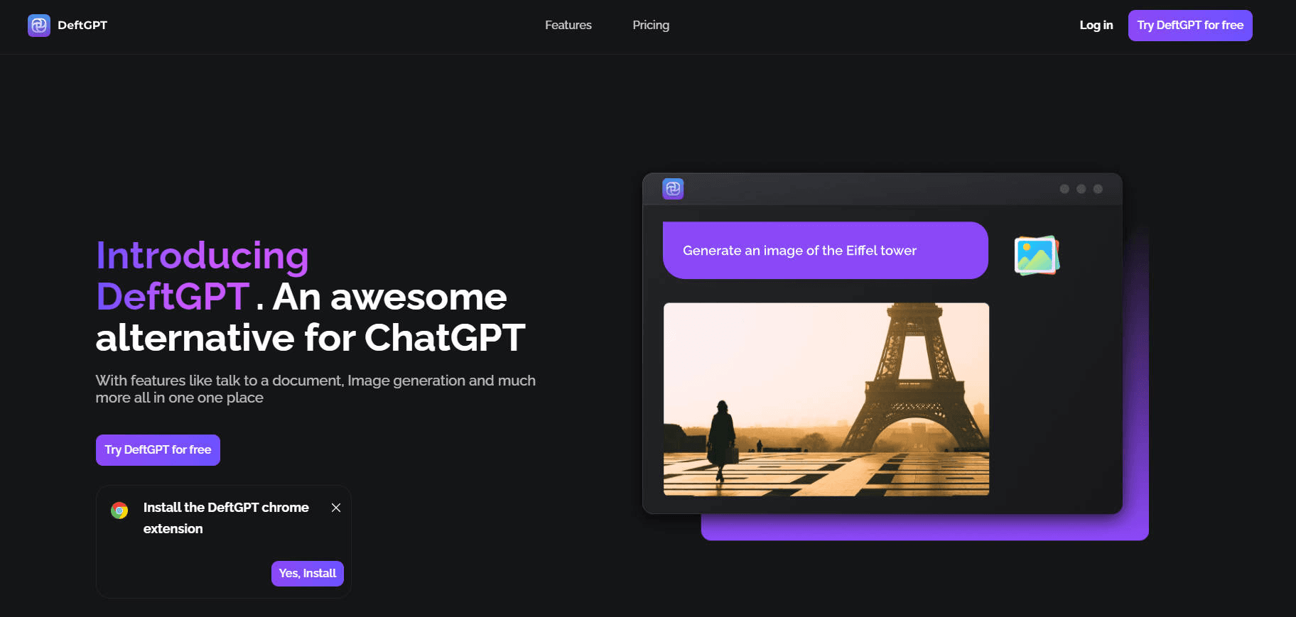 DeftGPT screenshot 1