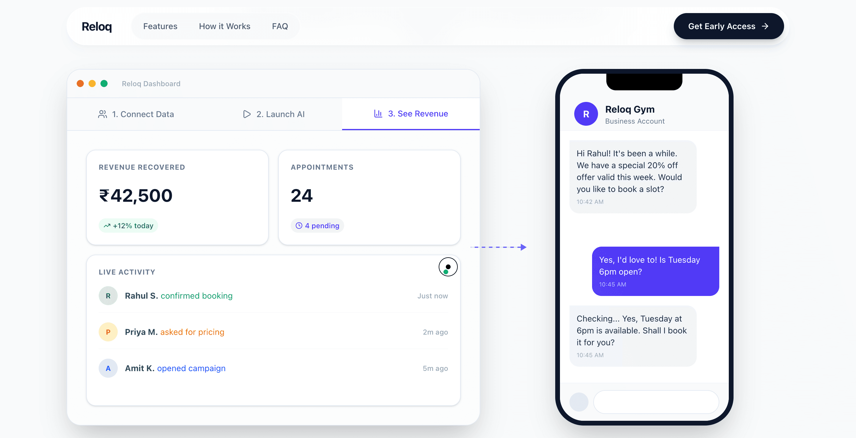 Reloq screenshot 1