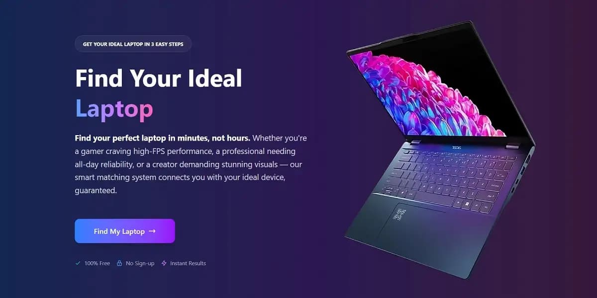 Find Me A Laptop screenshot 1