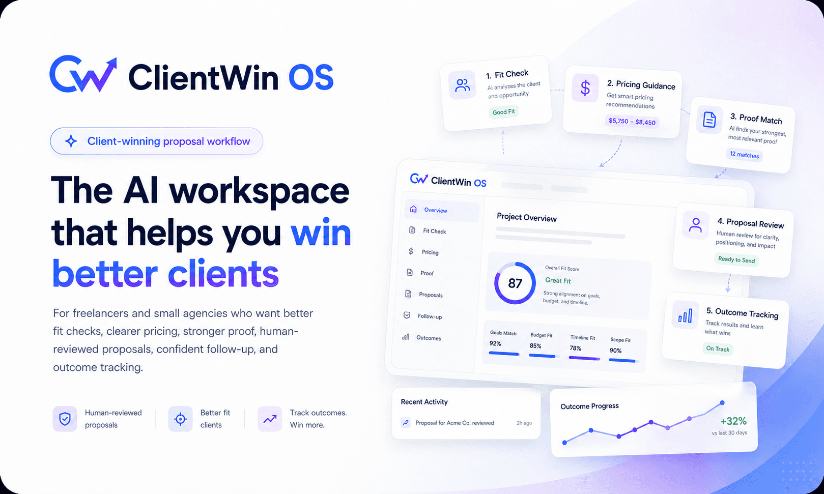 ClientWin OS screenshot 1
