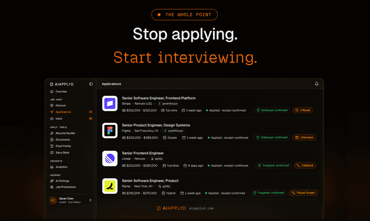 AI Applyd screenshot 1