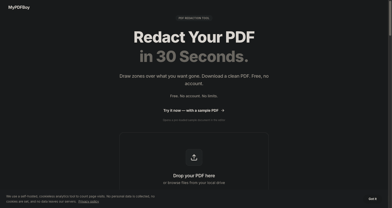 MyPDFBoy screenshot 1