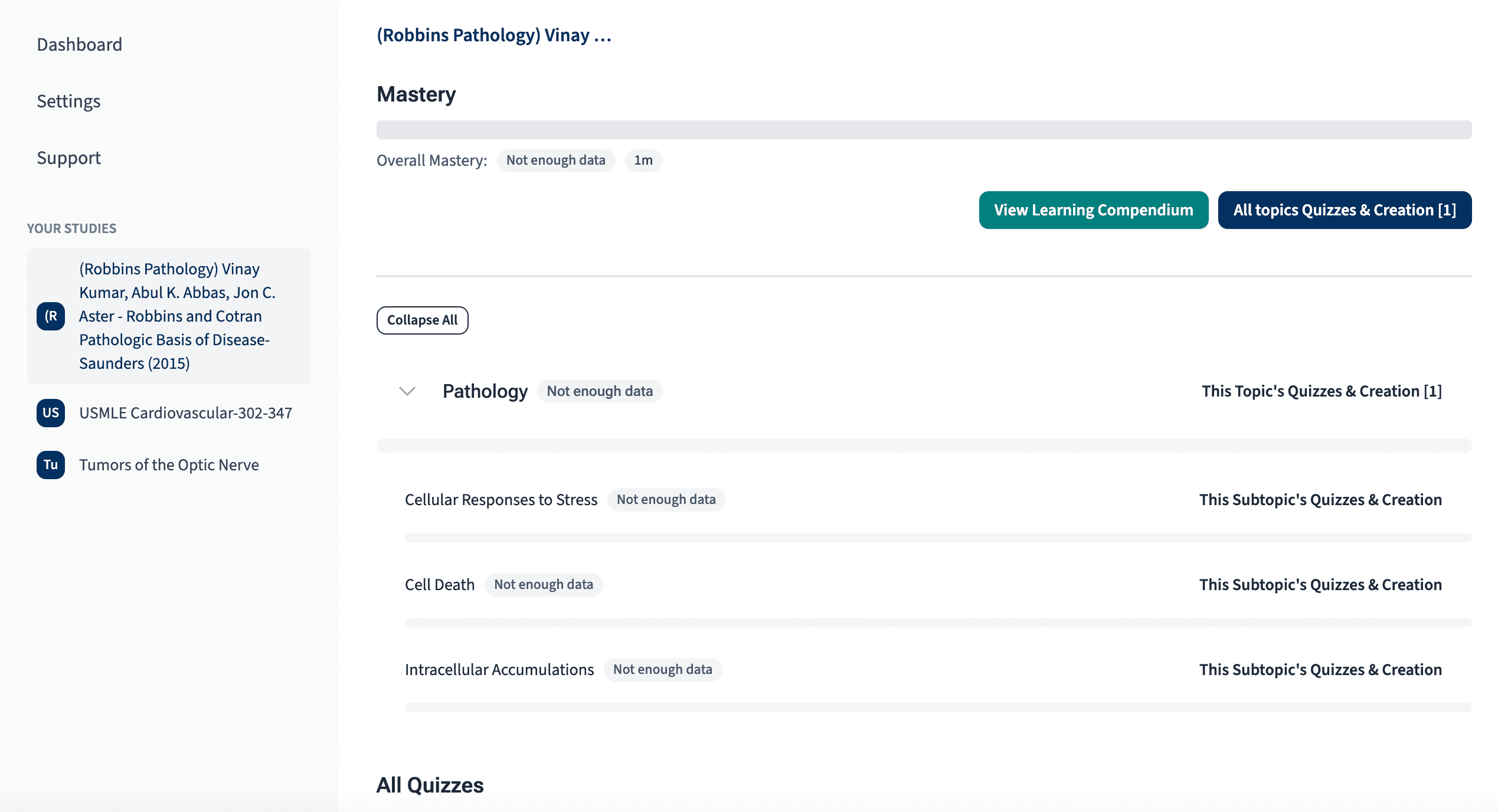 MedQuizAI screenshot 1