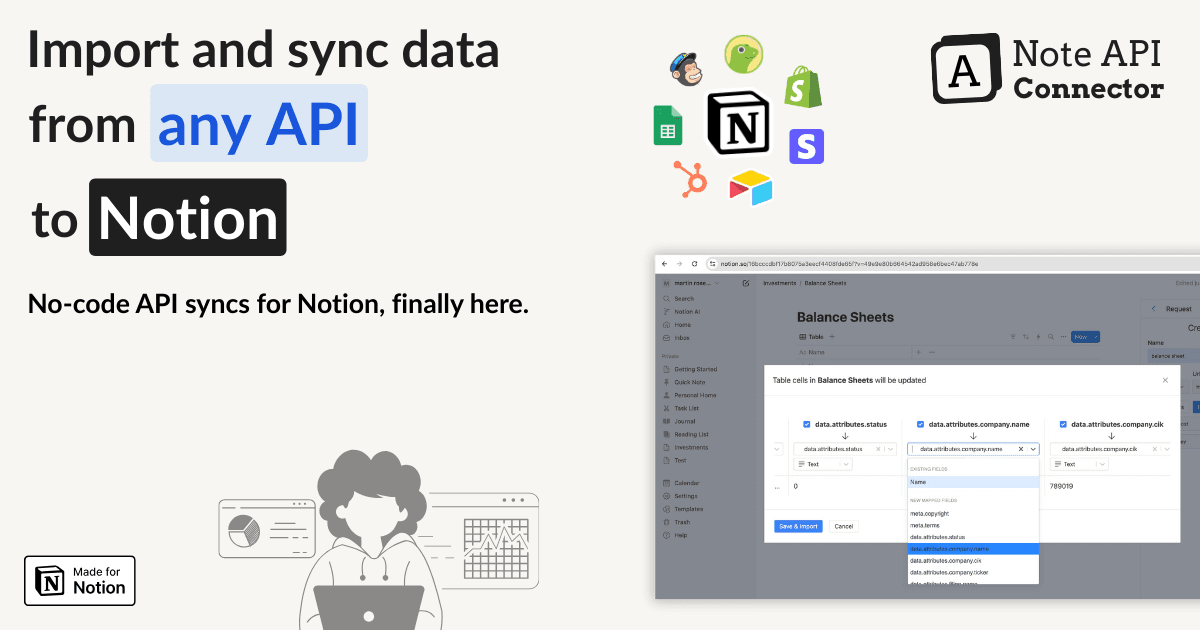 Note API Connector screenshot 1