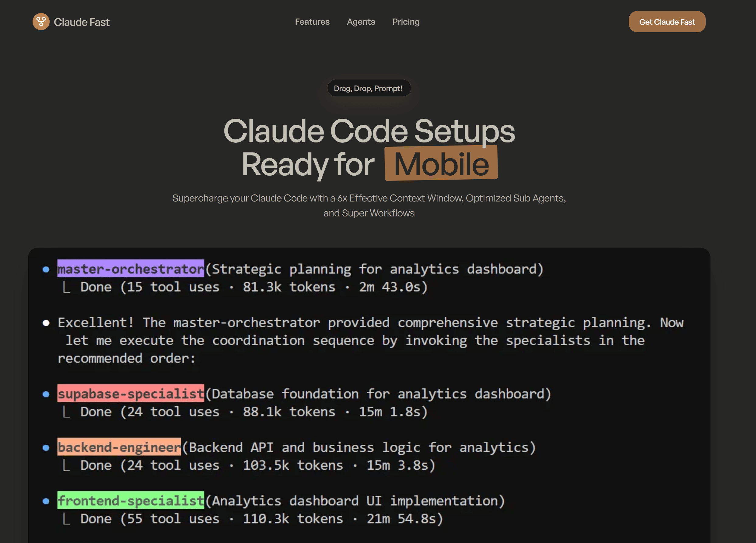 Claude Fast! screenshot 1