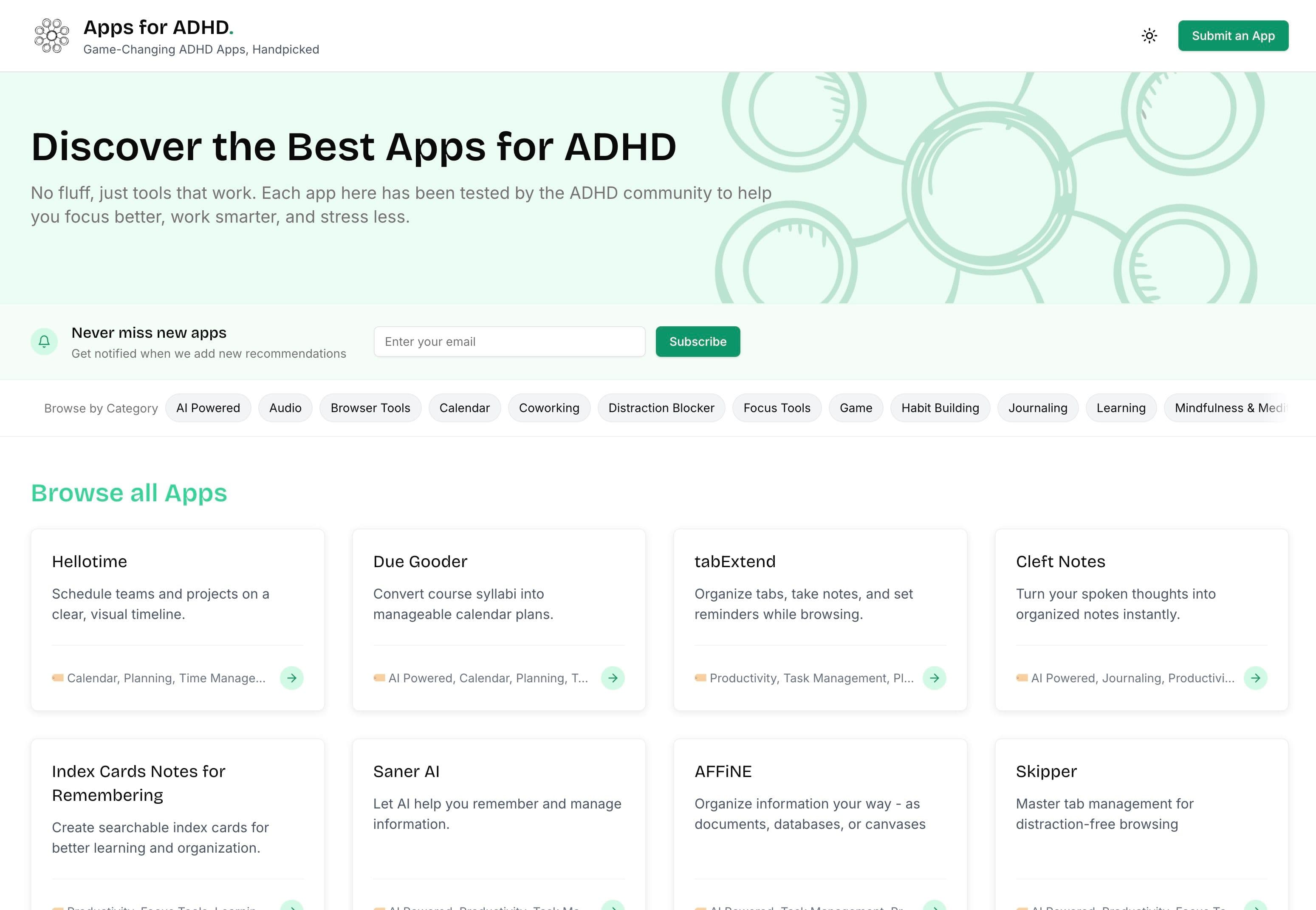Apps for ADHD screenshot 1