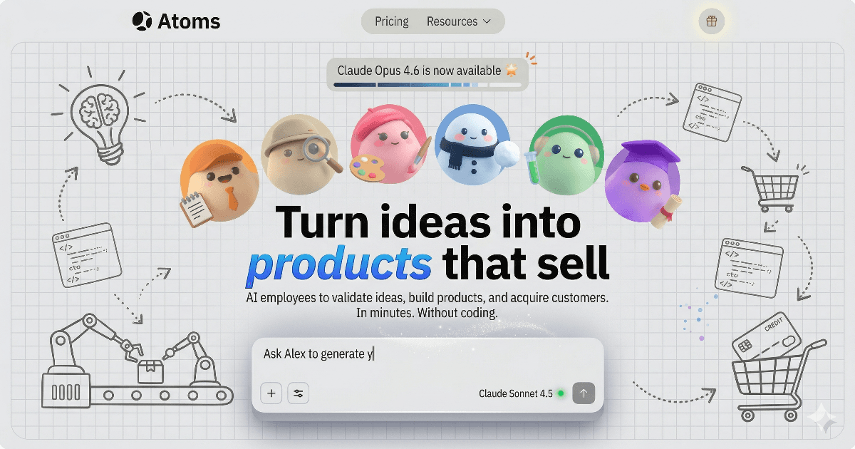 Atoms AI screenshot 1