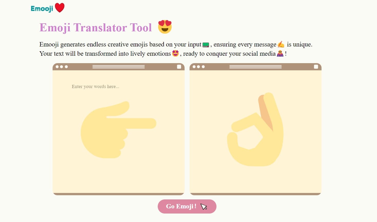 Emooji screenshot 1