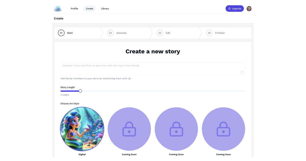 StoryCraftr screenshot 1