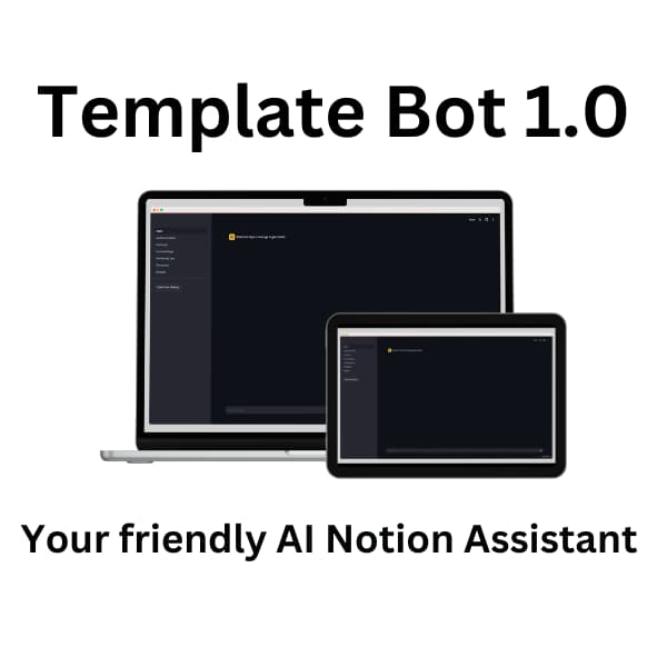 Notion Template Bot  screenshot 1