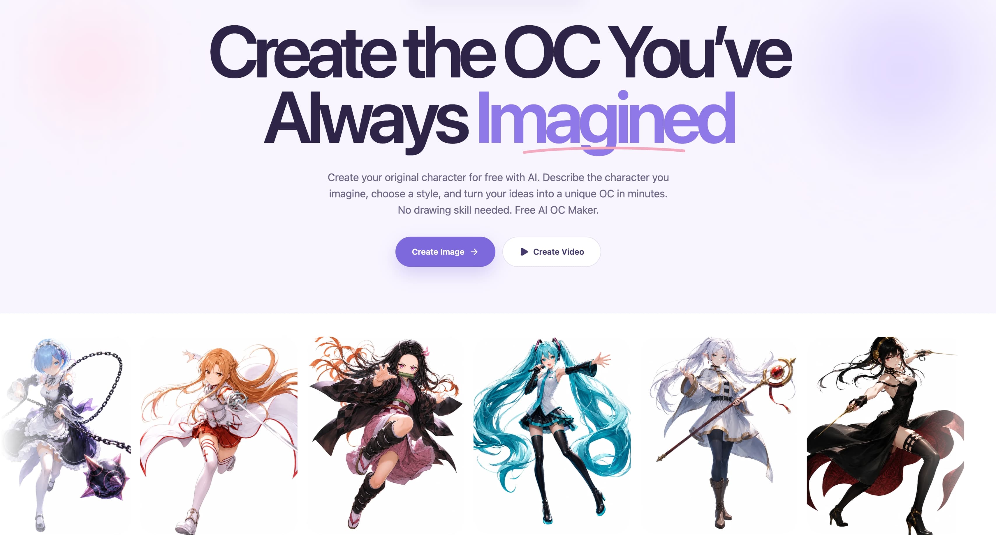 Try OC Maker screenshot 1