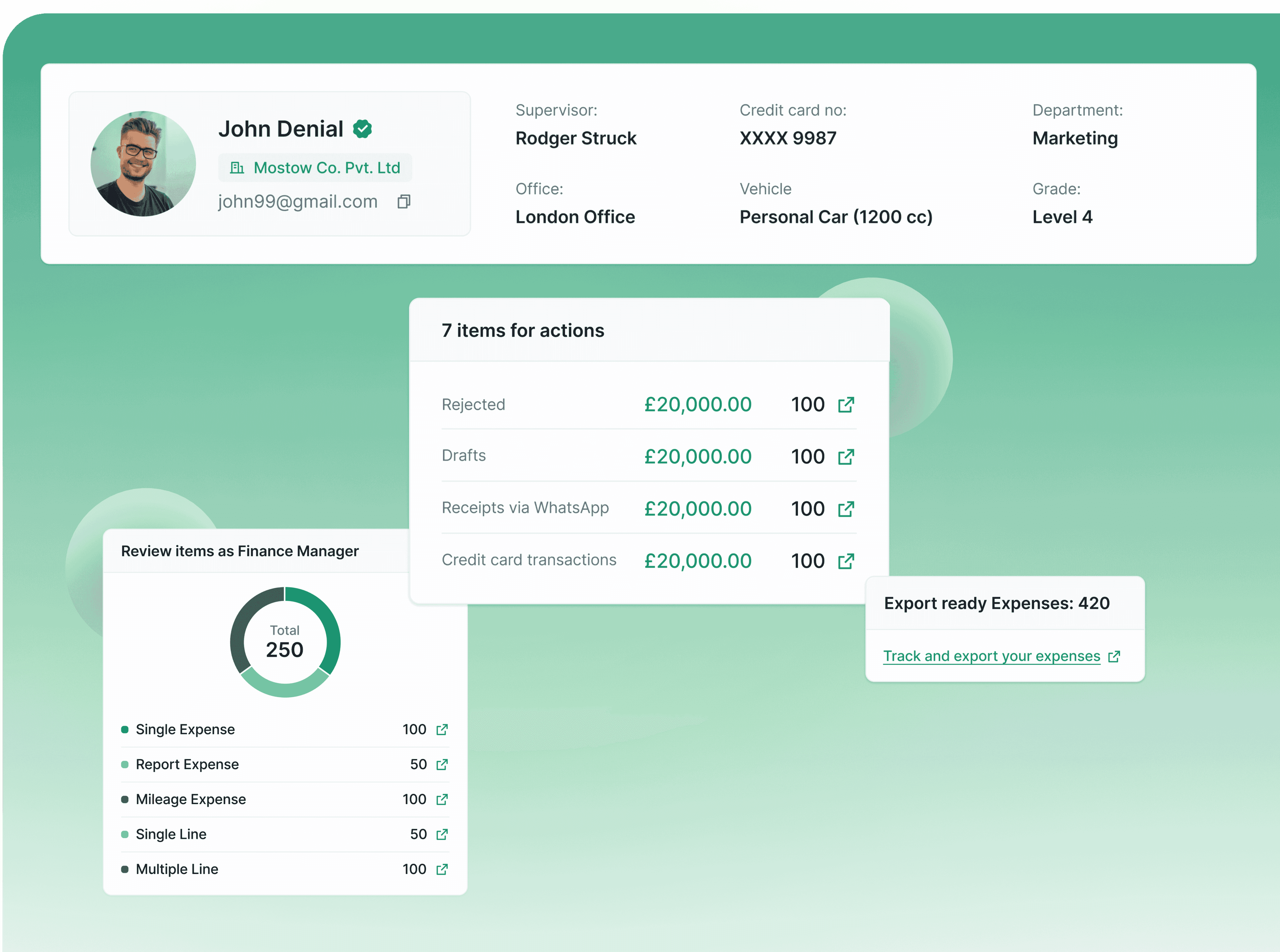 Expense Hub screenshot 1