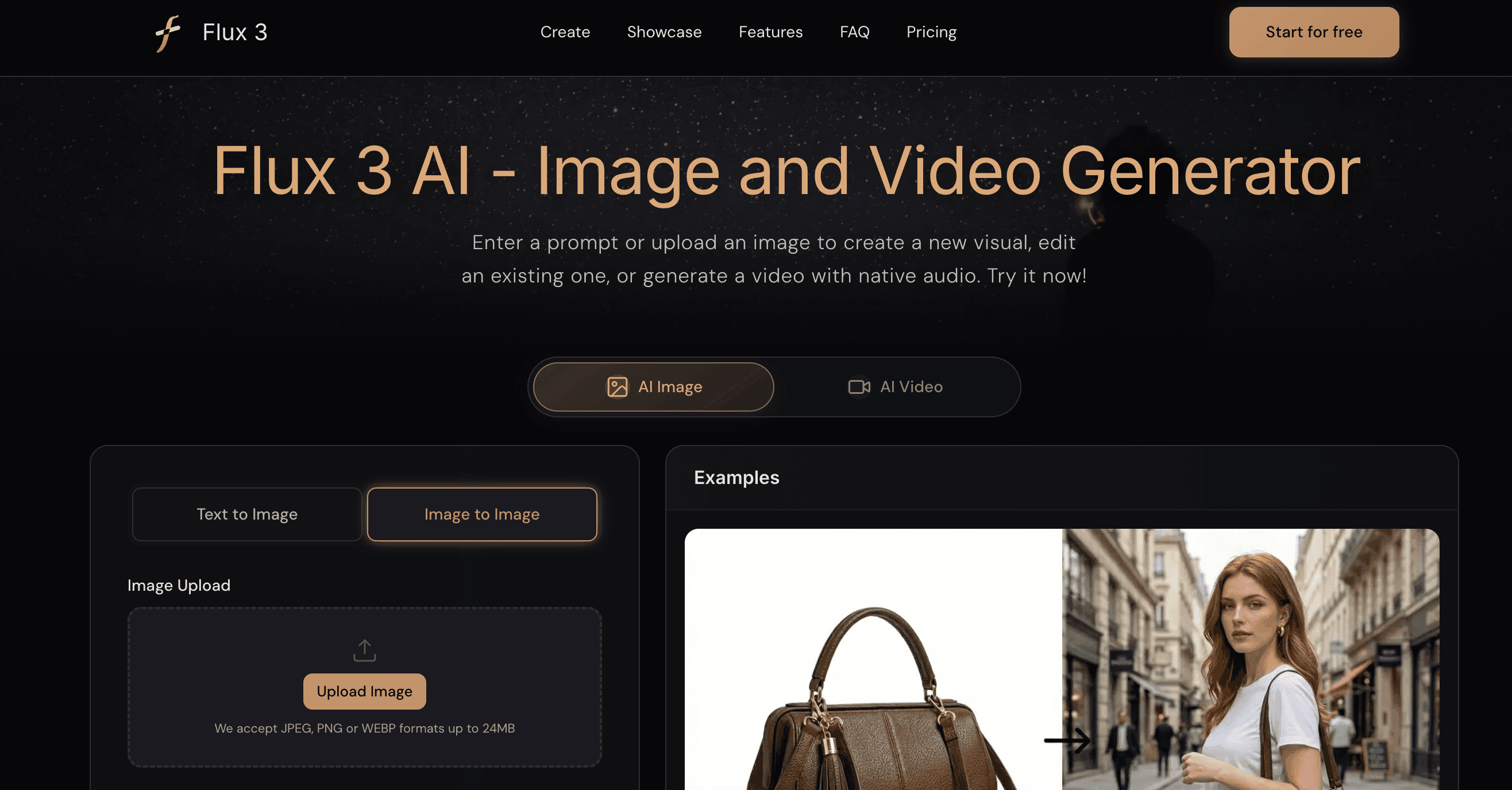 Free Flux 3 AI – Image & Video Generator screenshot 1