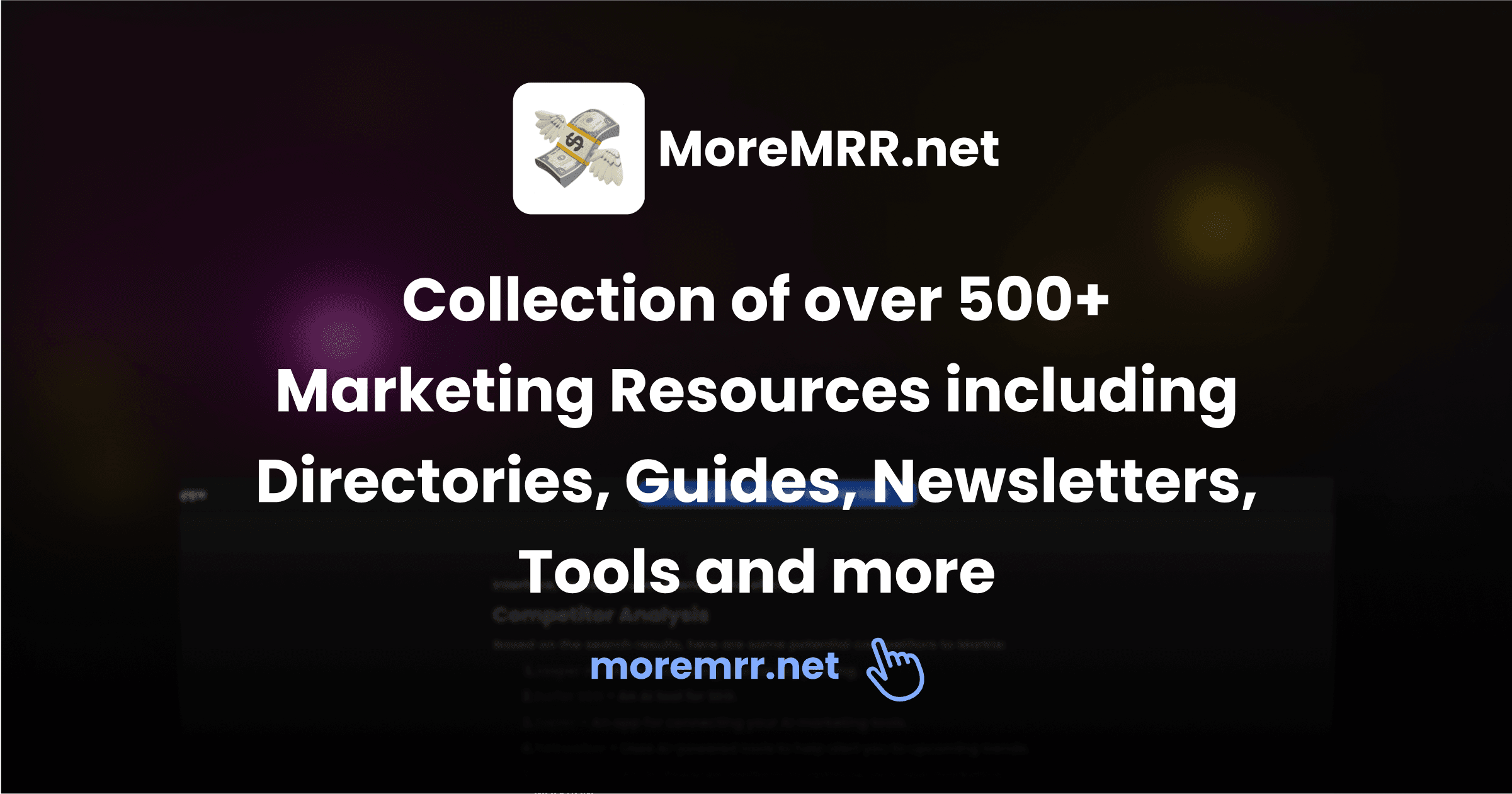 MoreMRR.net screenshot 1