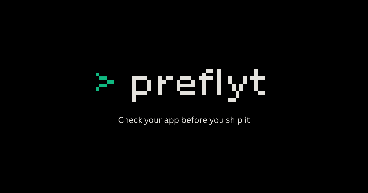 Preflyt screenshot 1