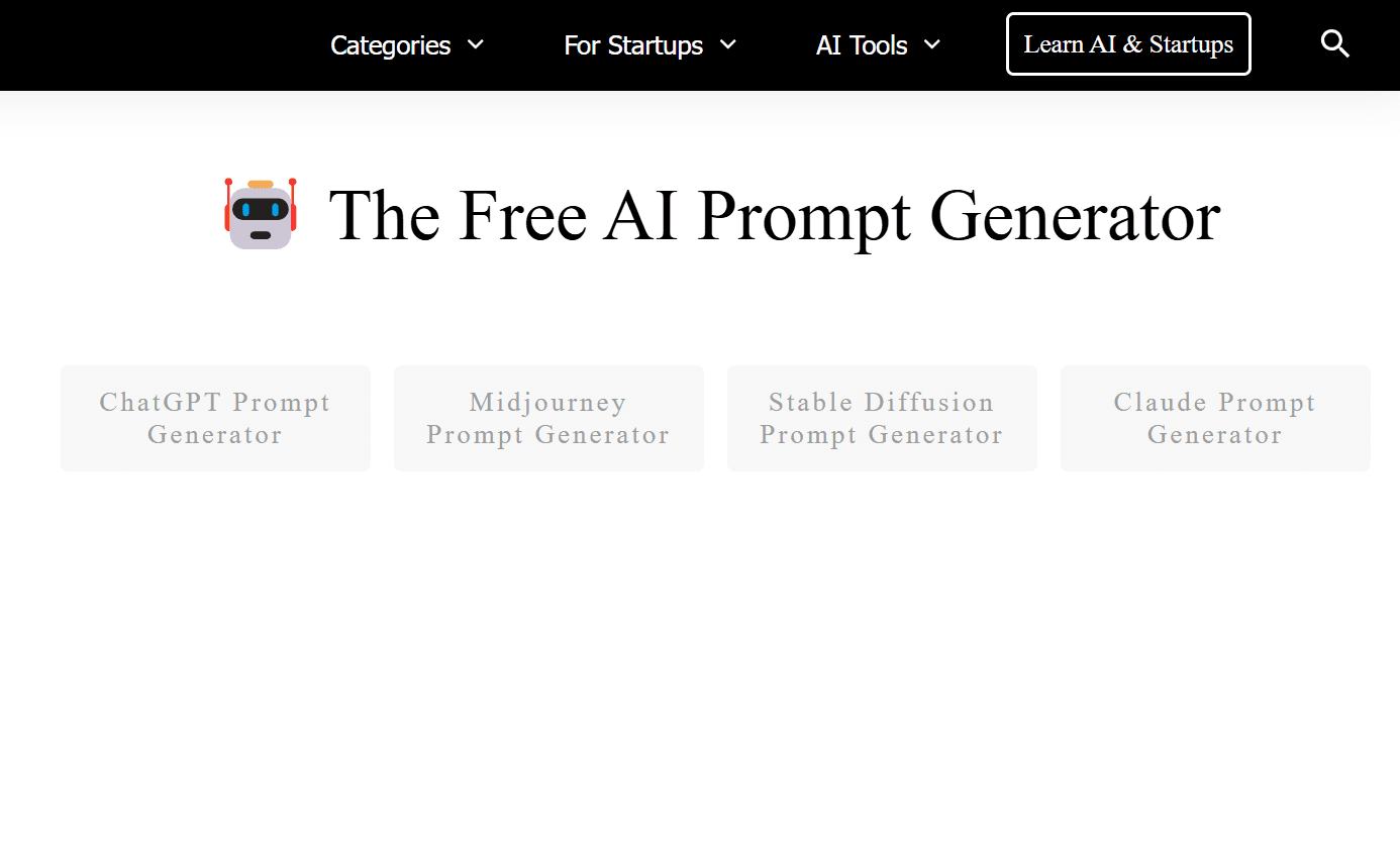 AI Prompt Generator screenshot 1