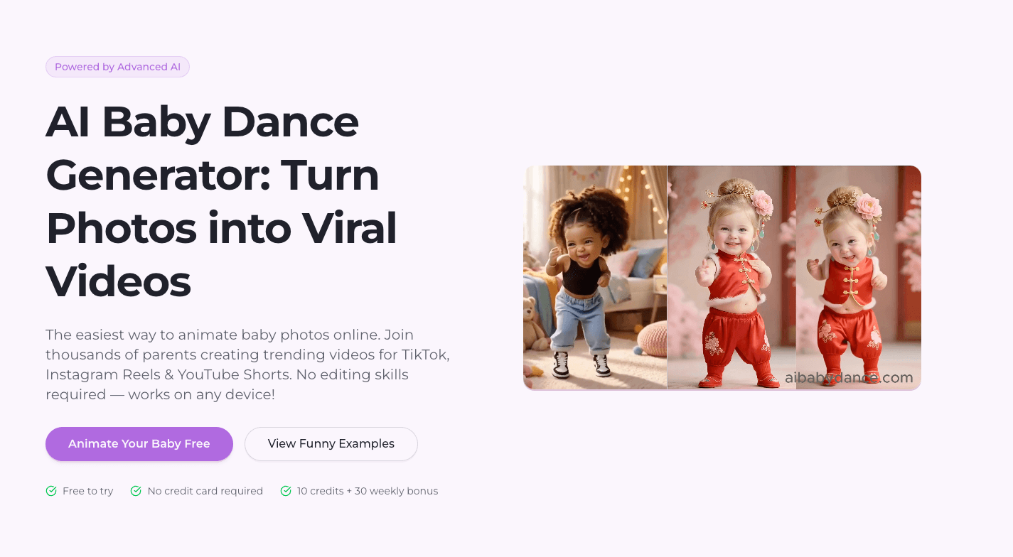 AI Baby Dance screenshot 1