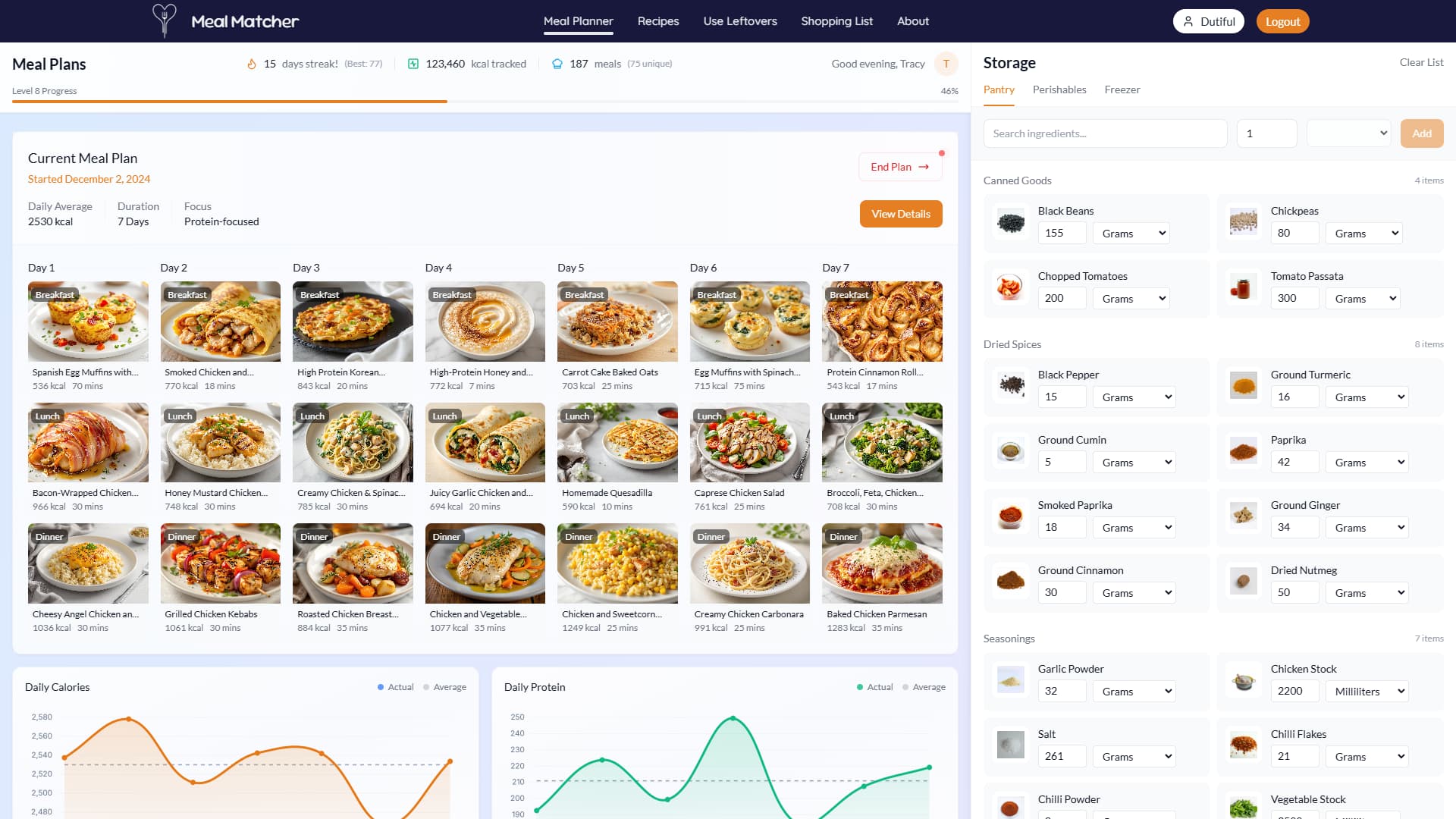 Meal Matcher screenshot 1