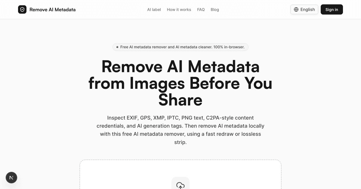 remove ai metadata screenshot 1