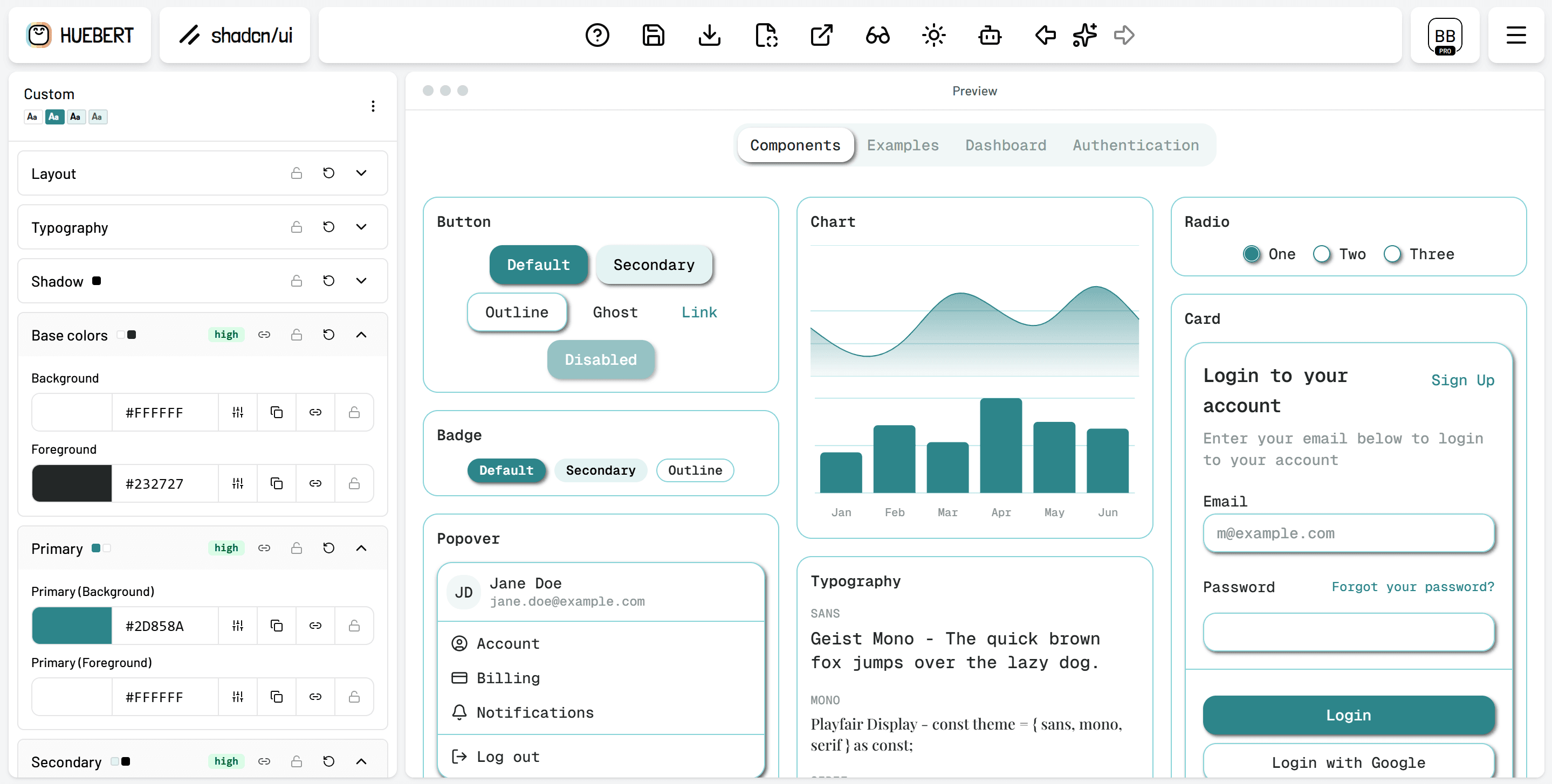 Huebert screenshot 1