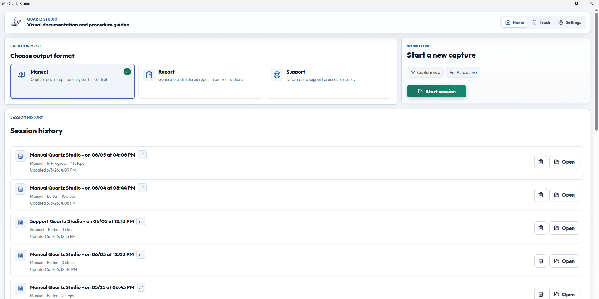 Quartz Studio screenshot 1