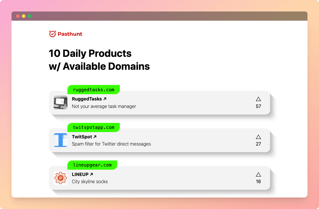 Pasthunt screenshot 1