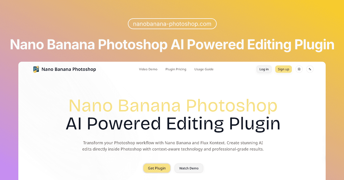 Nano Banana Photoshop Plugin screenshot 1