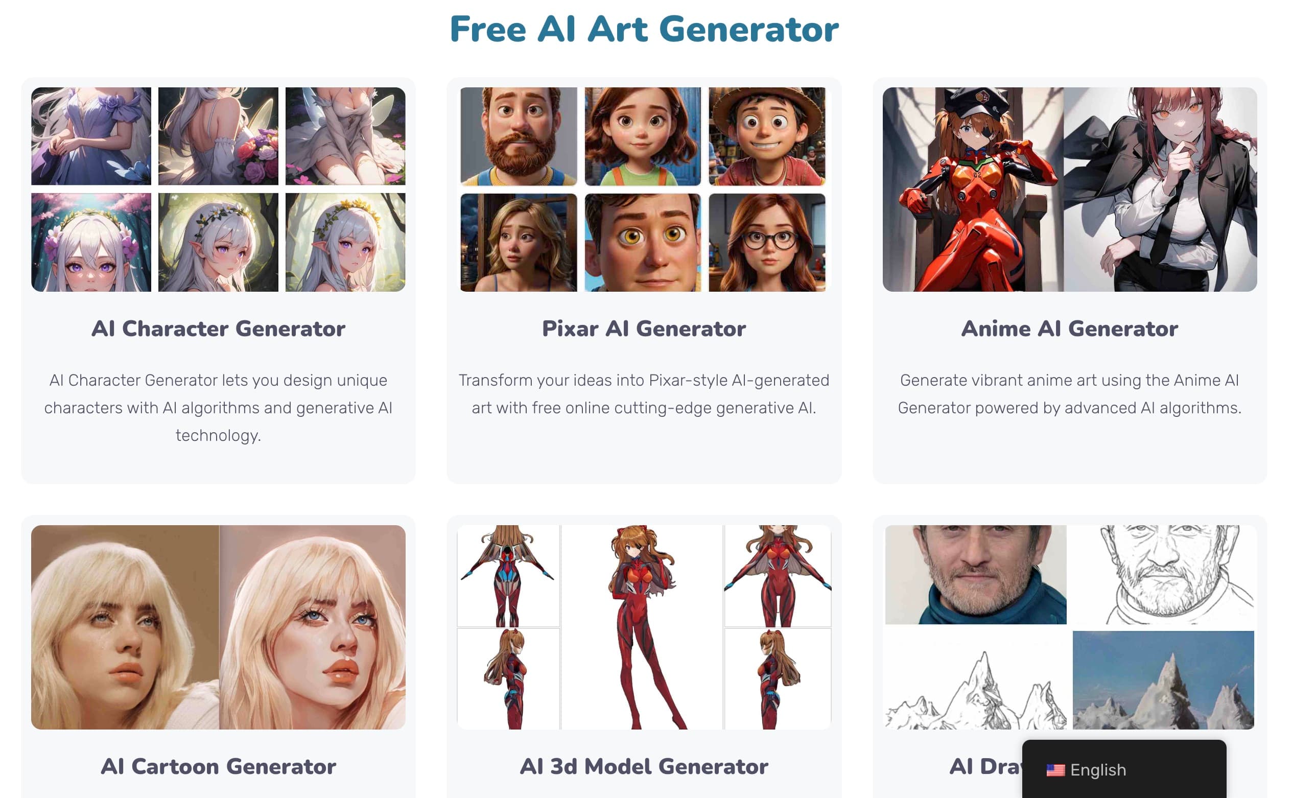 Free AI Art Generator screenshot 1