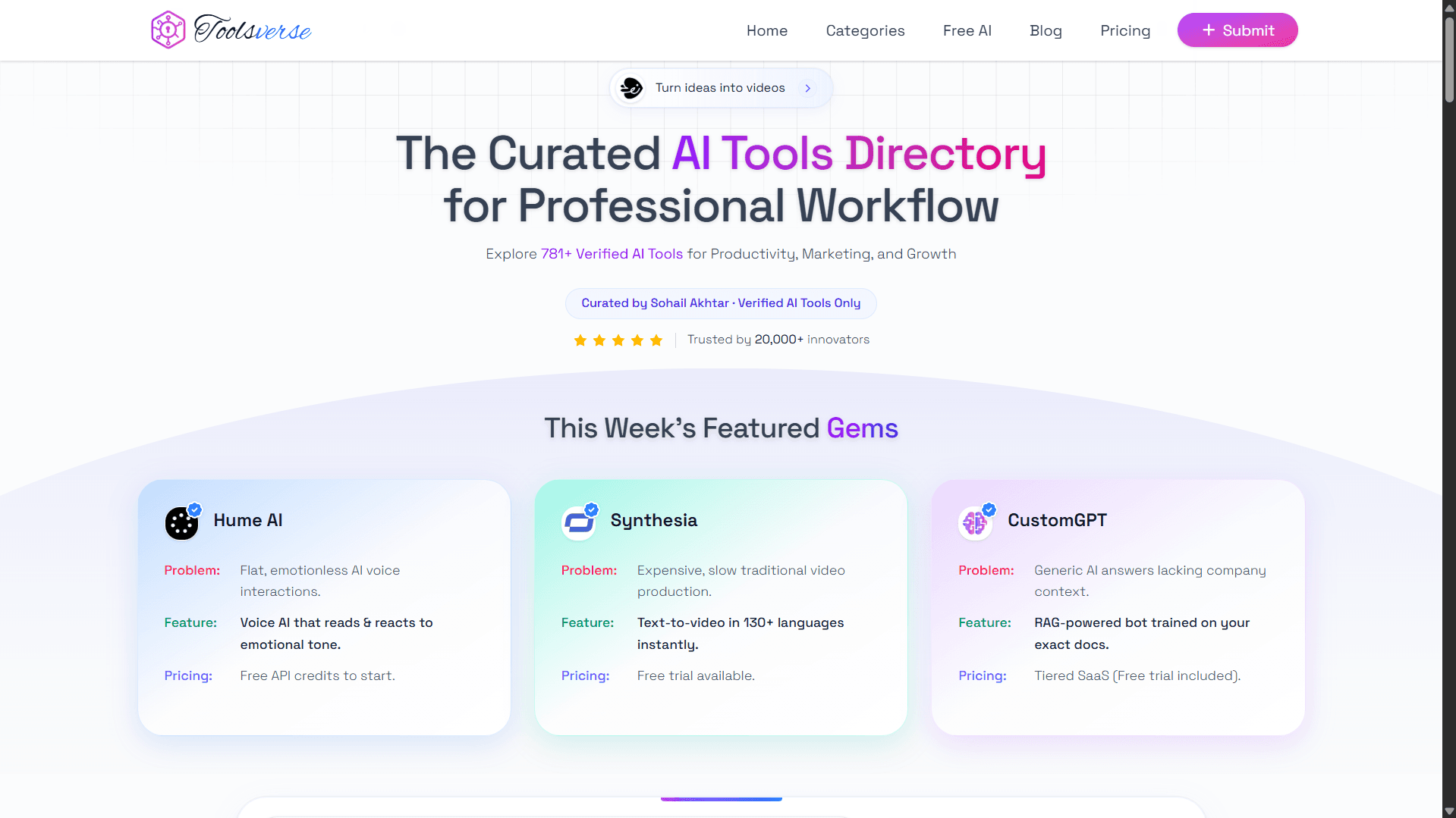 Toolsverse screenshot 1