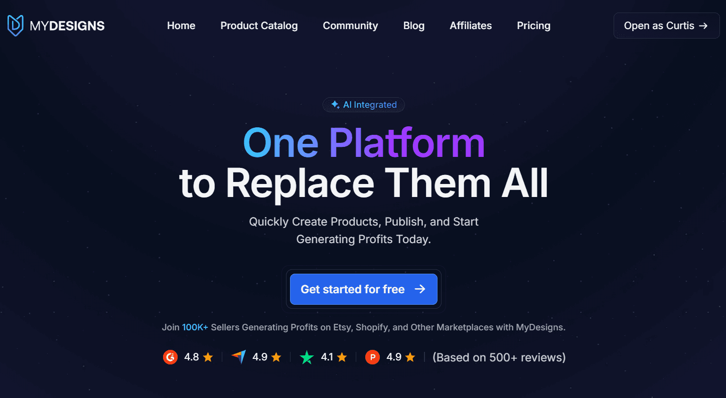MyDesigns screenshot 1