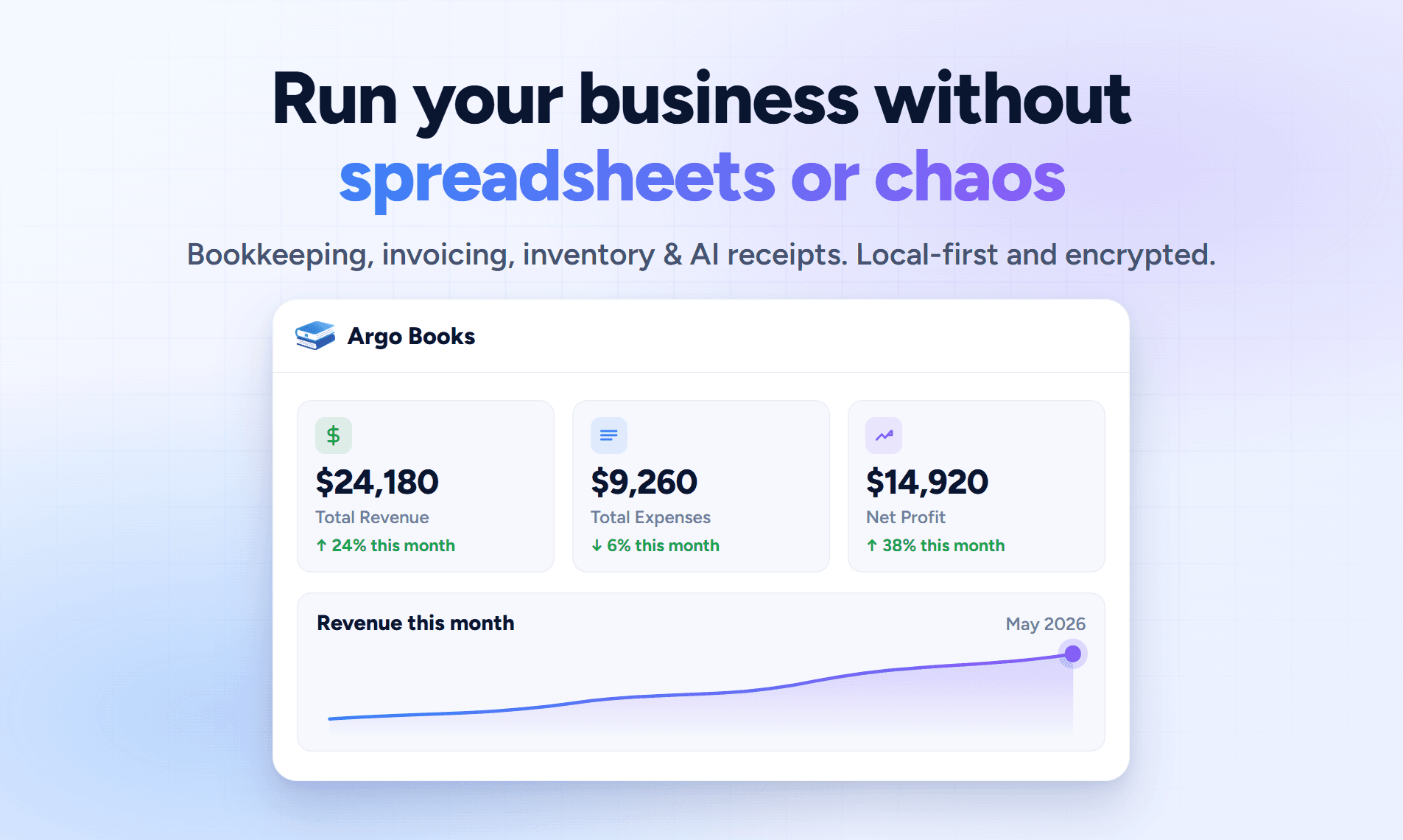 Argo Books screenshot 1
