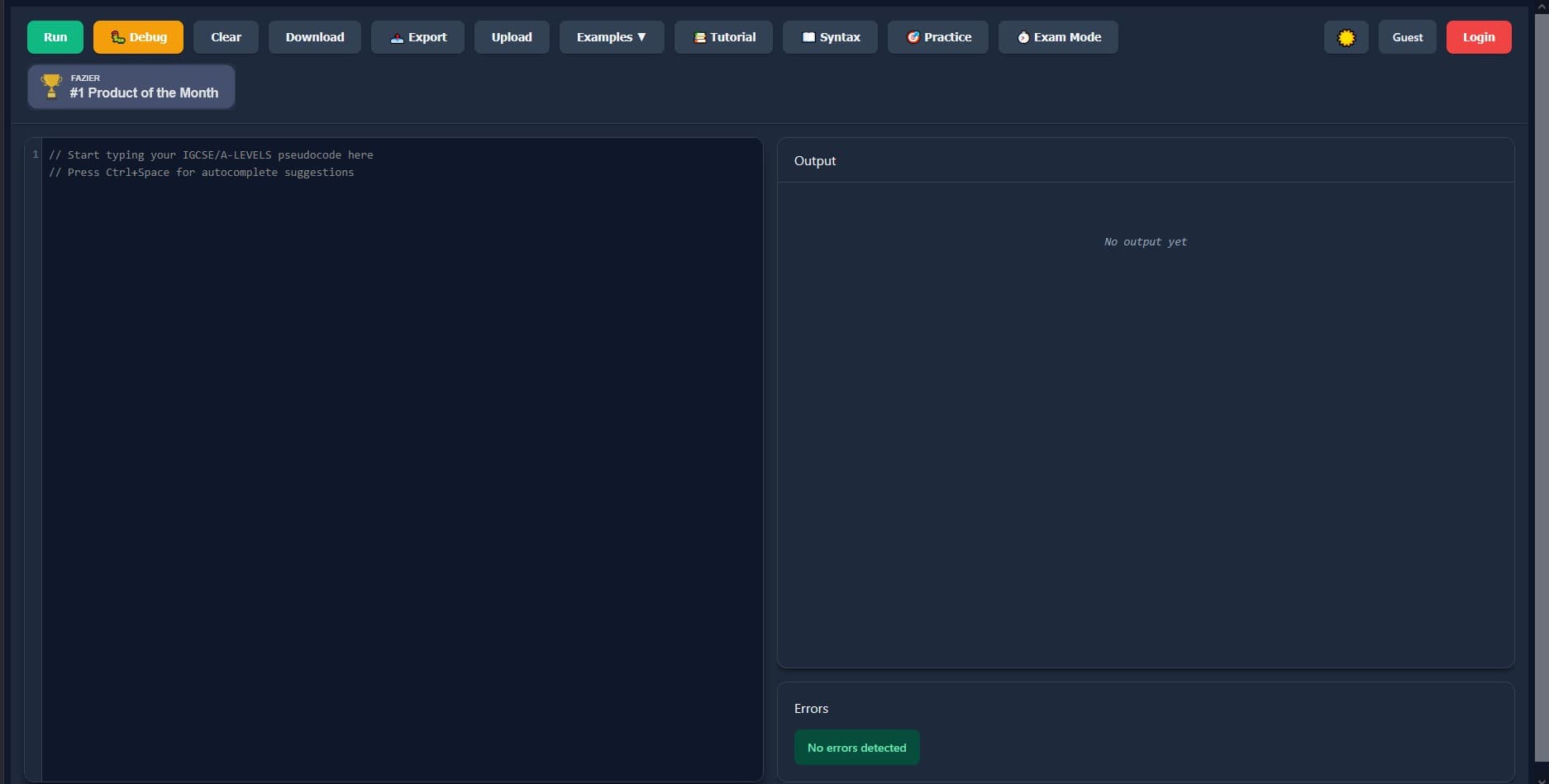 PseudoRun screenshot 1