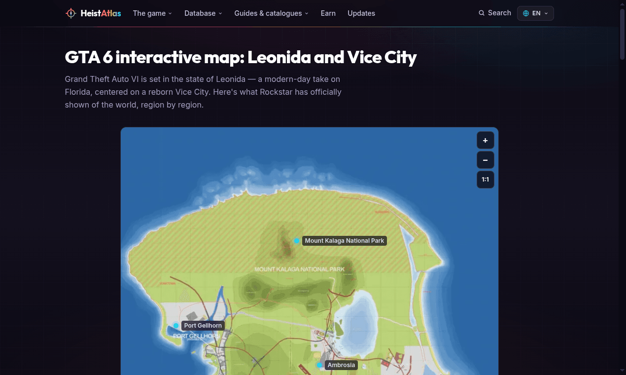 HeistAtlas screenshot 1