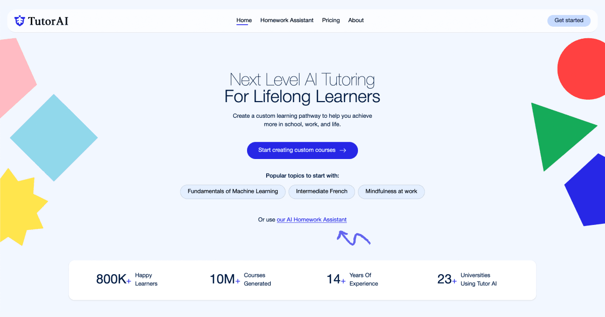AI Tutor screenshot 1