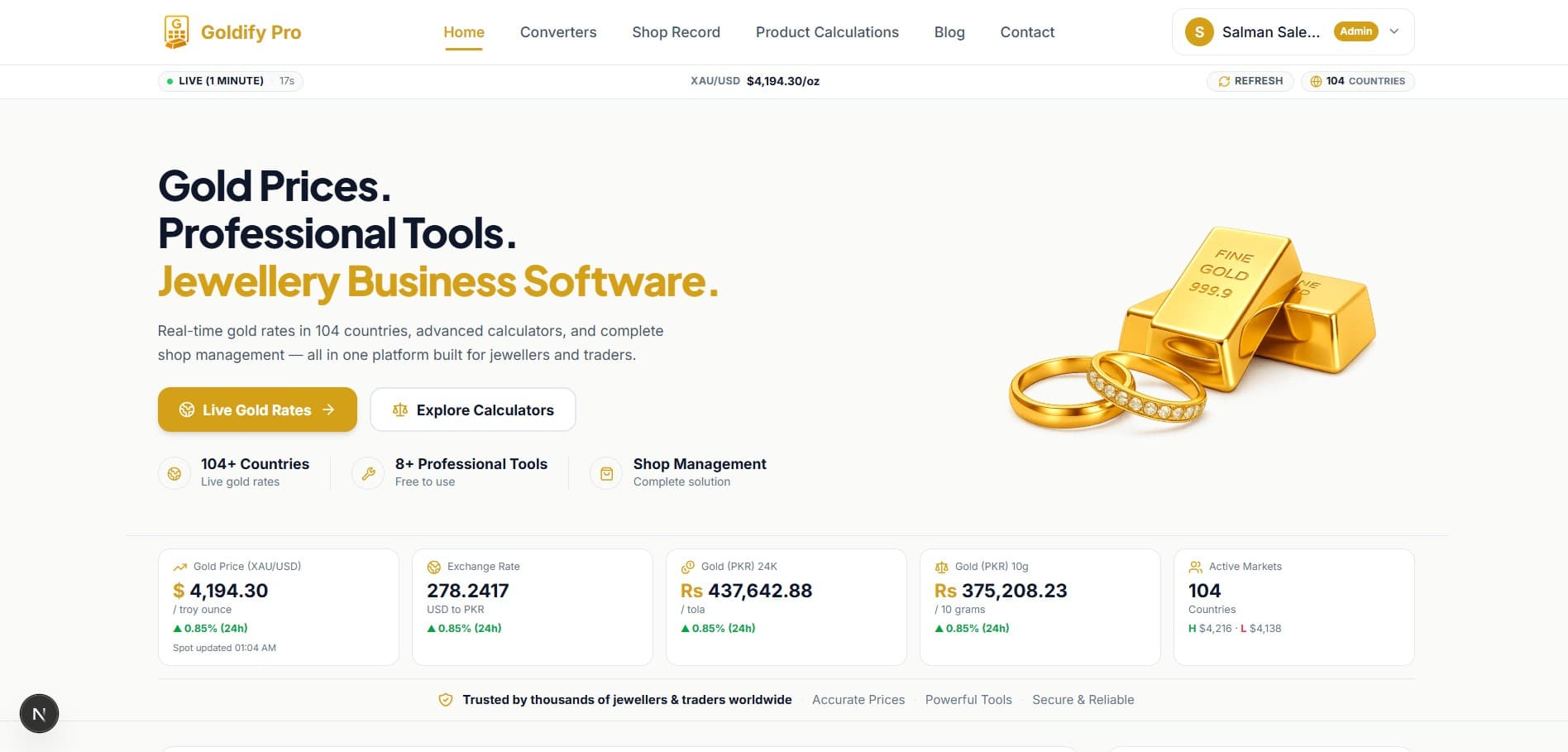 Goldify Pro screenshot 1