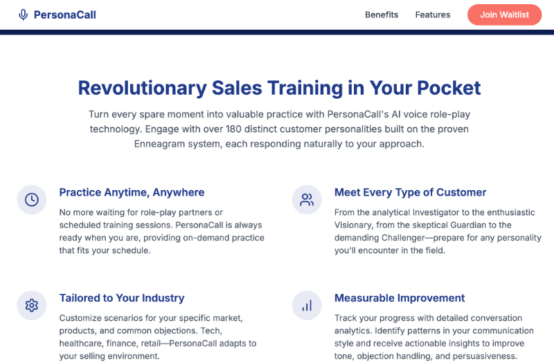 PersonaCall screenshot 1