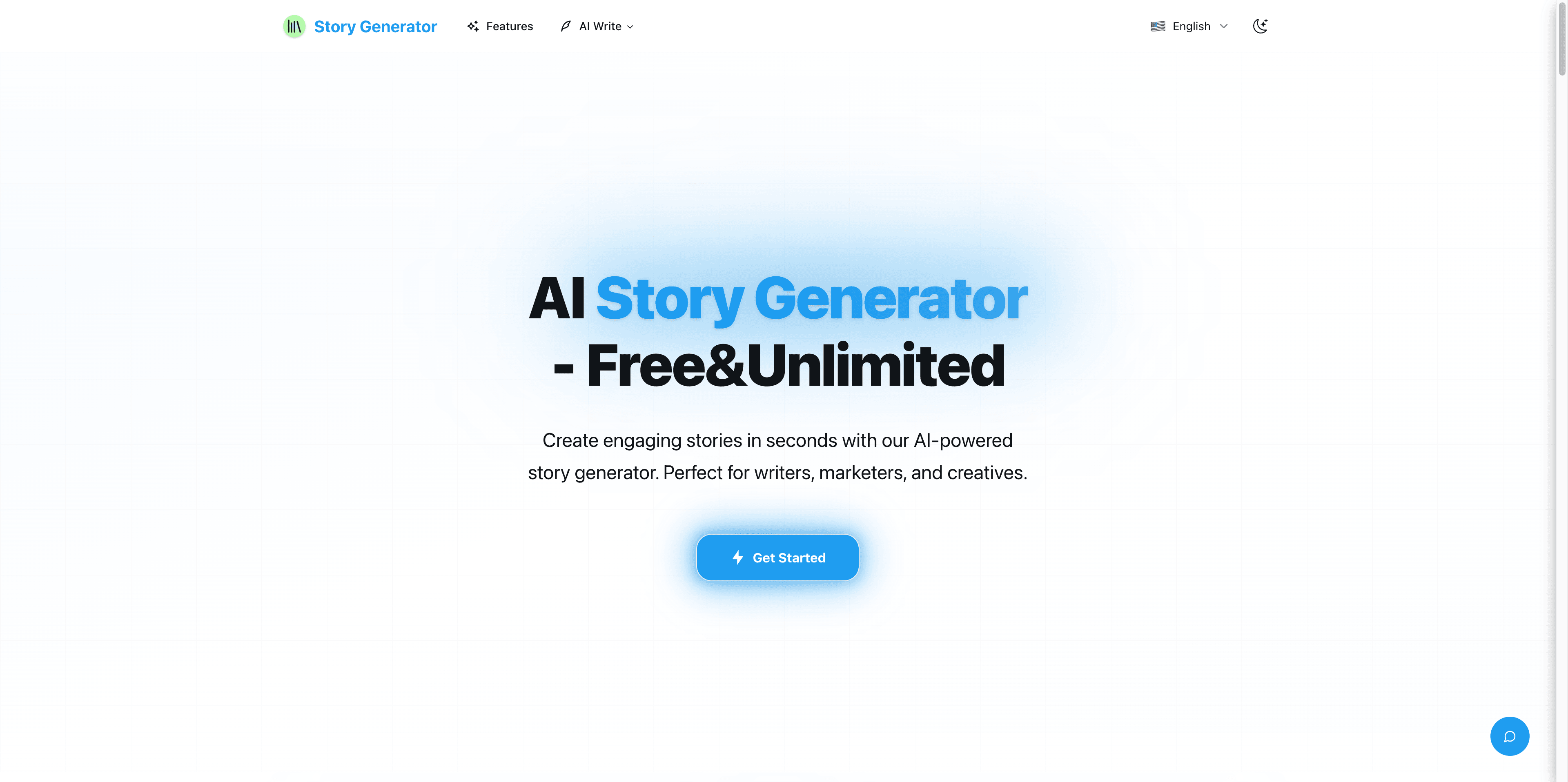 story generator screenshot 1