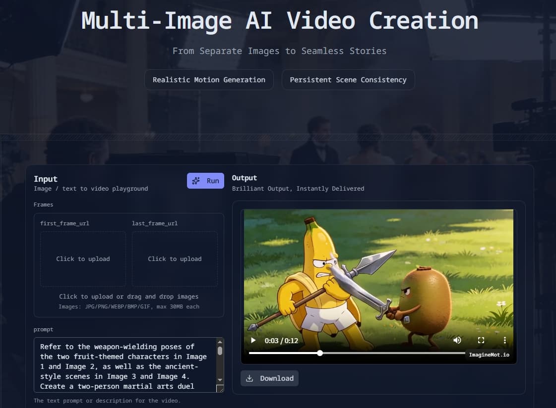ImagineMotion screenshot 1