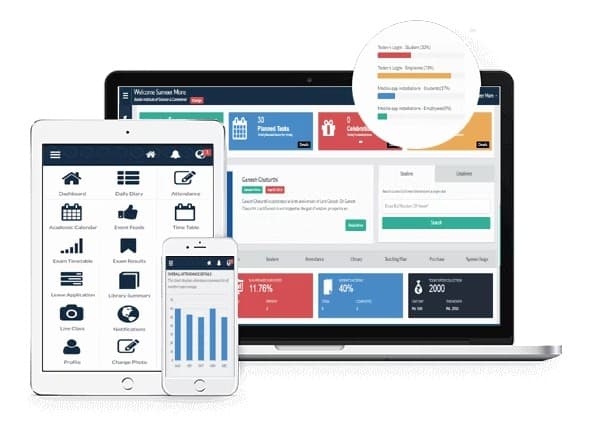a2z ERP screenshot 1