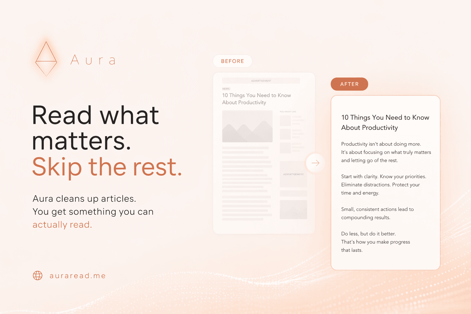 Aura Reader screenshot 1
