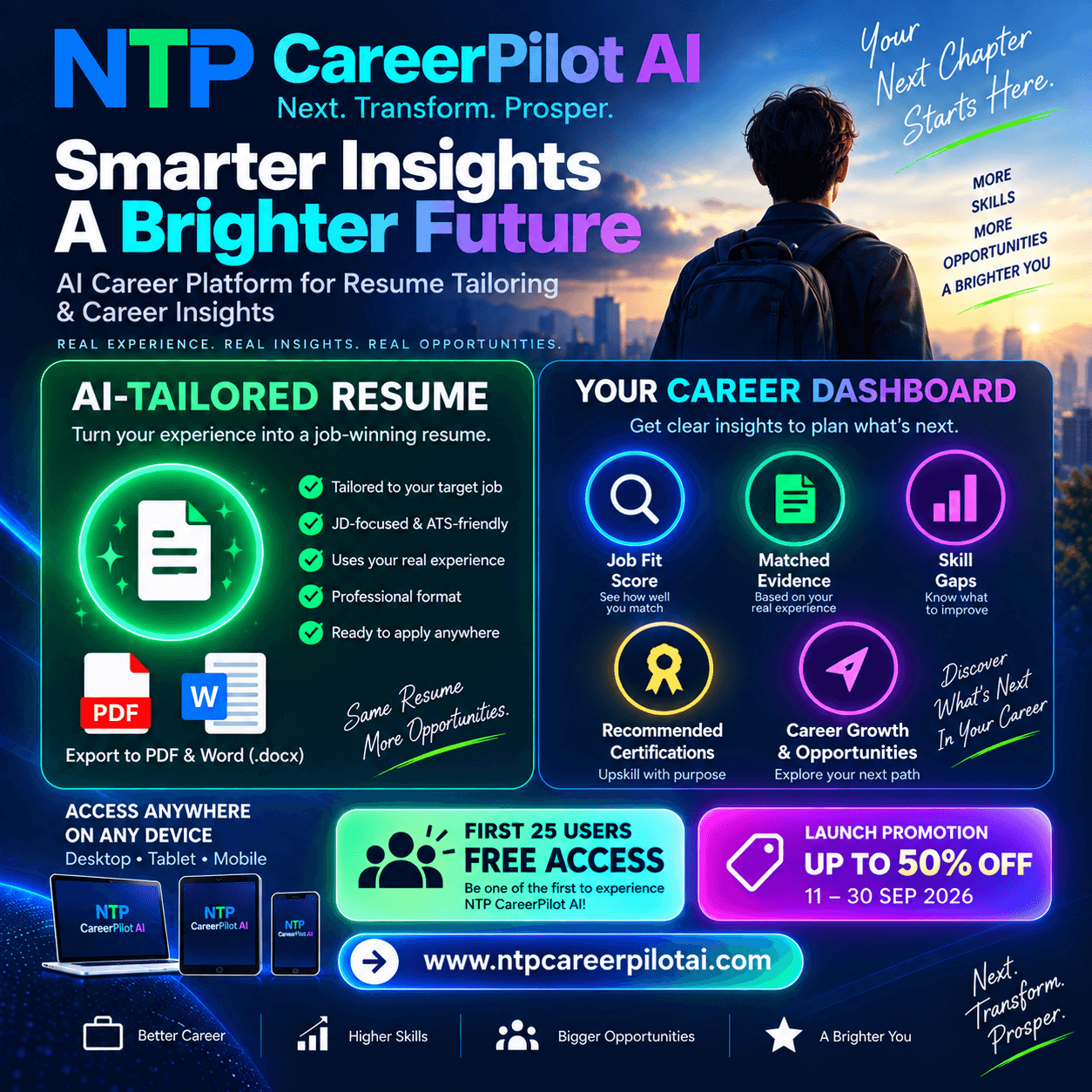 NTP CareerPilot AI screenshot 1