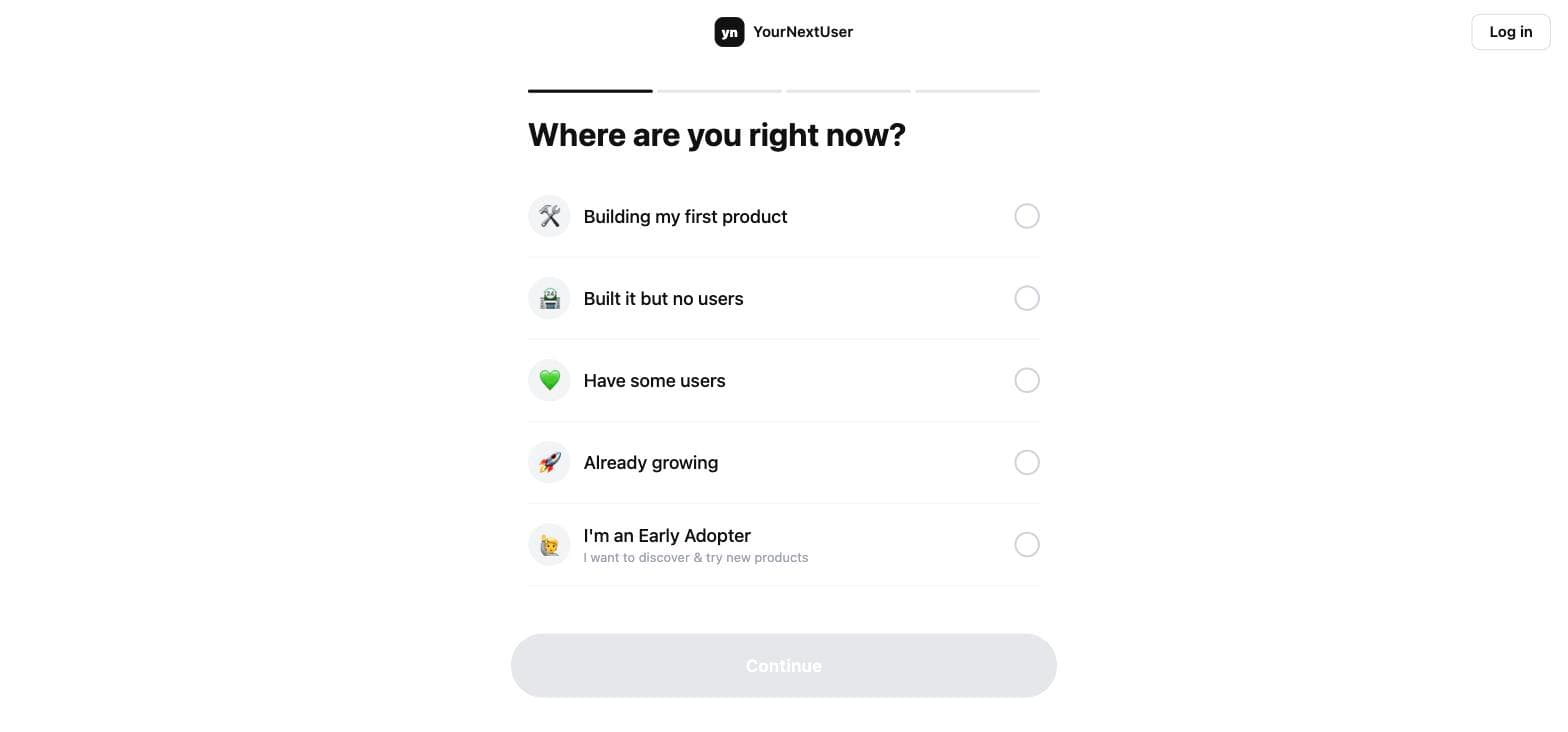 YourNextUser screenshot 1
