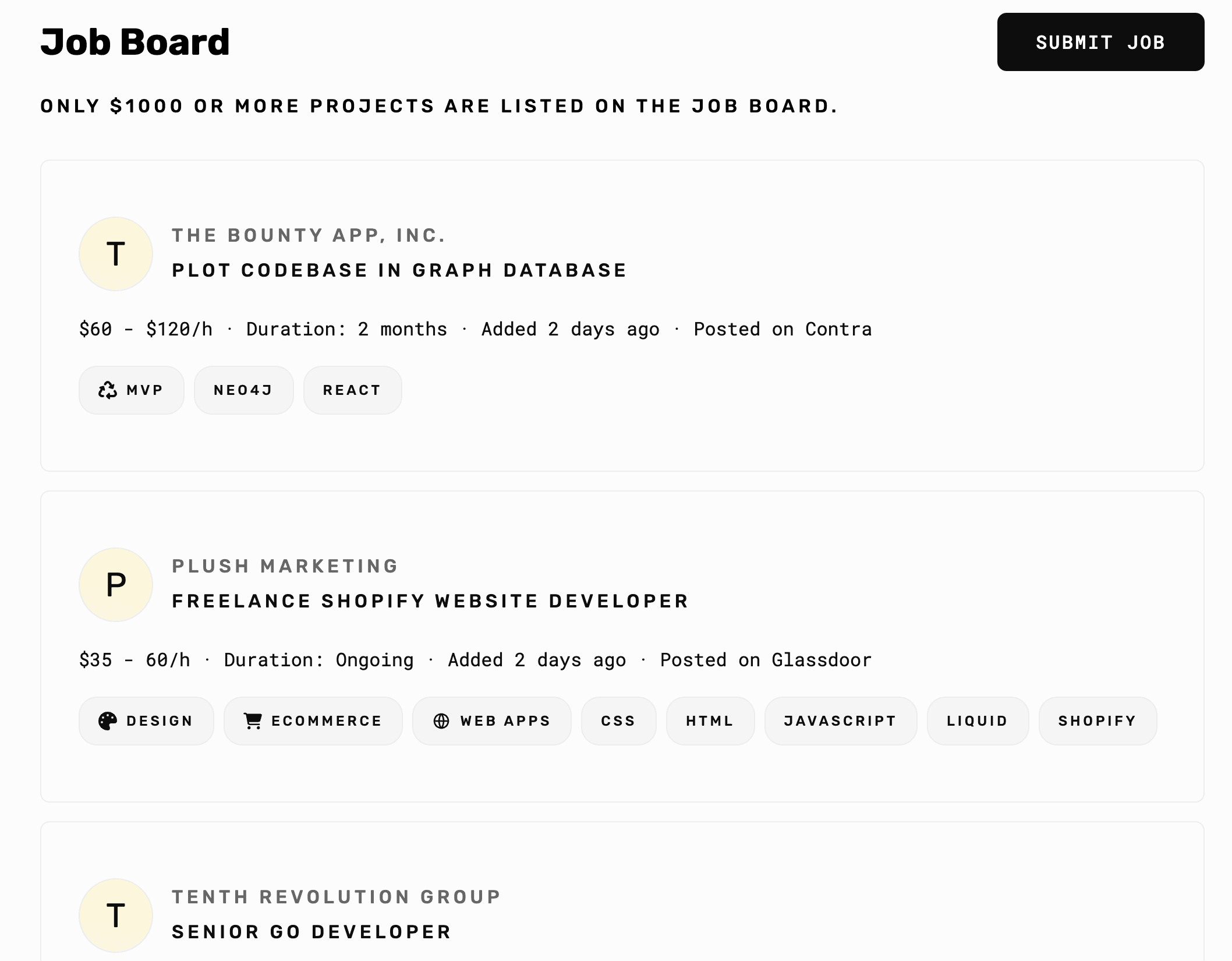 We Build For screenshot 1