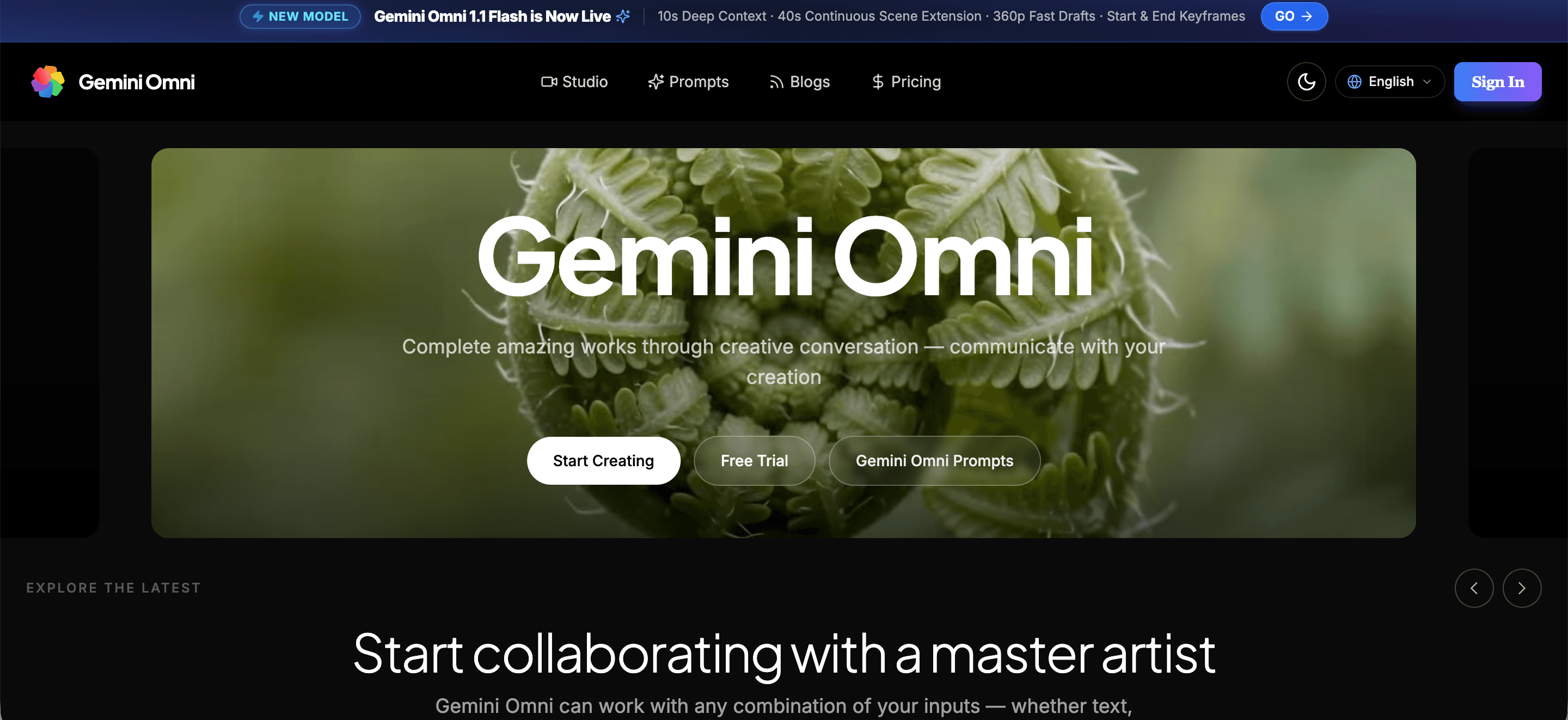 Gemini Omni screenshot 1