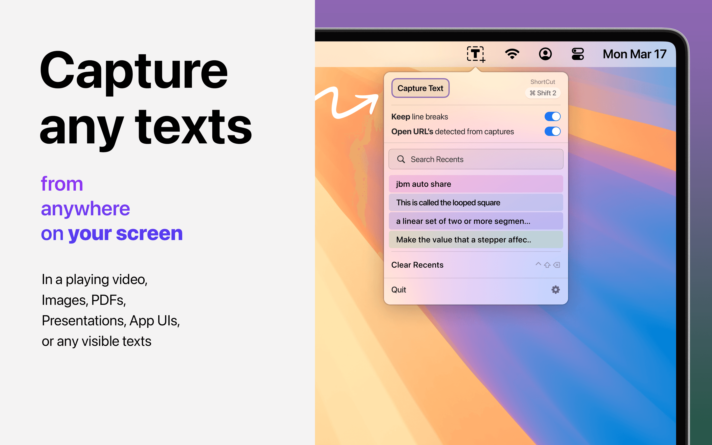 Textly screenshot 1