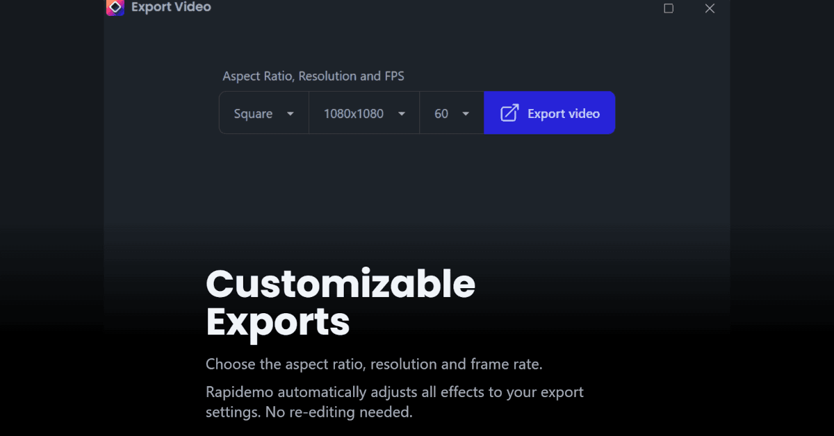 Rapidemo screenshot 1